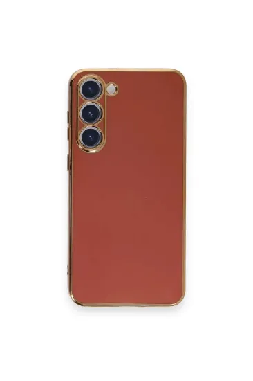 Newface Samsung Galaxy S23 Plus Kılıf Volet Silikon - Kırmızı resmi