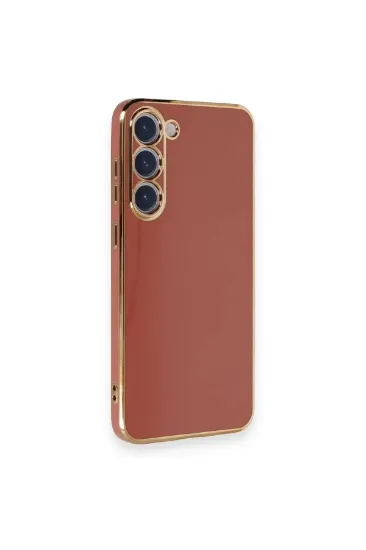 Newface Samsung Galaxy S23 Plus Kılıf Volet Silikon - Kırmızı resmi