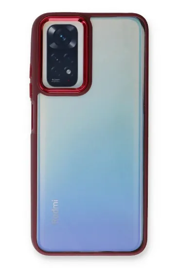 Newface Xiaomi Redmi Note 11 Pro Kılıf Dora Kapak - Kırmızı resmi