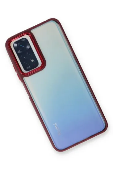 Newface Xiaomi Redmi Note 11 Pro Kılıf Dora Kapak - Kırmızı resmi