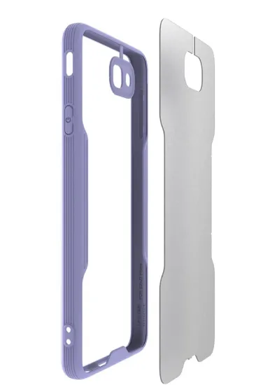 Newface Samsung Galaxy J7 Prime Kılıf Platin Silikon - Pembe resmi
