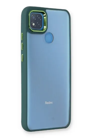 Newface Xiaomi Redmi 9C Kılıf Dora Kapak - Haki Yeşil resmi