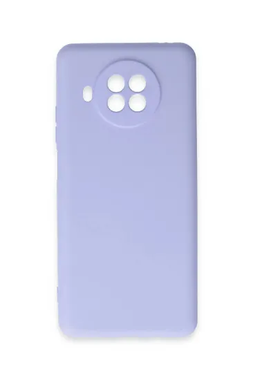 Newface Xiaomi Mi 10T Lite Kılıf Nano içi Kadife Silikon - Lila resmi