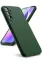 Newface Samsung Galaxy A24 4G Kılıf First Silikon - Koyu Yeşil resmi