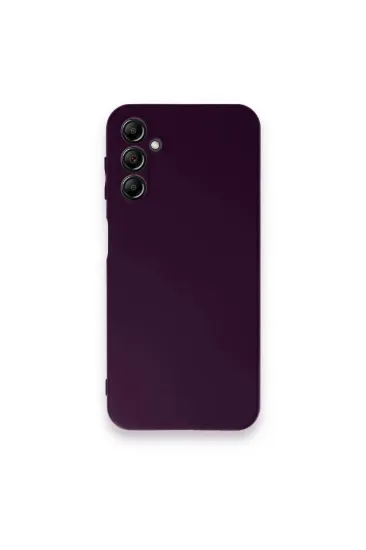 Newface Samsung Galaxy A24 4G Kılıf First Silikon - Mor resmi
