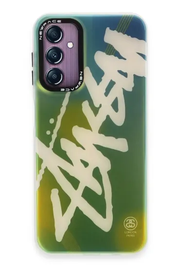 Newface Samsung Galaxy A14 4G Kılıf Estoril Desenli Kapak - Estoril - 2 resmi