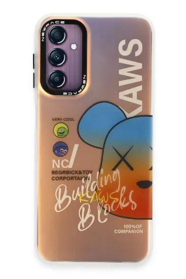 Newface Samsung Galaxy A14 4G Kılıf Estoril Desenli Kapak - Estoril - 6 resmi