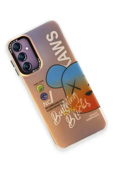 Newface Samsung Galaxy A14 4G Kılıf Estoril Desenli Kapak - Estoril - 6 resmi