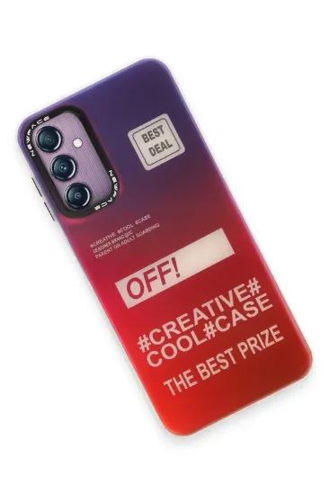 Newface Samsung Galaxy A14 4G Kılıf Estoril Desenli Kapak - Estoril - 9 resmi