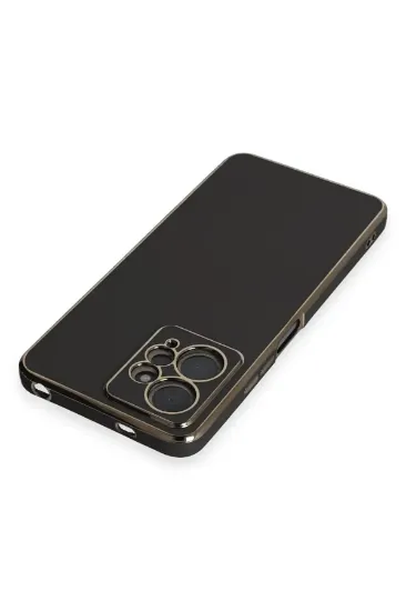Newface Xiaomi Redmi Note 12 4G Kılıf Volet Silikon - Siyah resmi