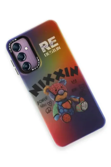 Newface Samsung Galaxy A14 4G Kılıf Estoril Desenli Kapak - Estoril - 11 resmi