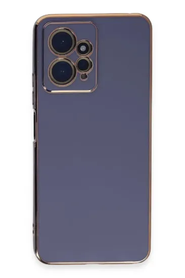 Newface Xiaomi Redmi Note 12 4G Kılıf Volet Silikon - Mavi resmi