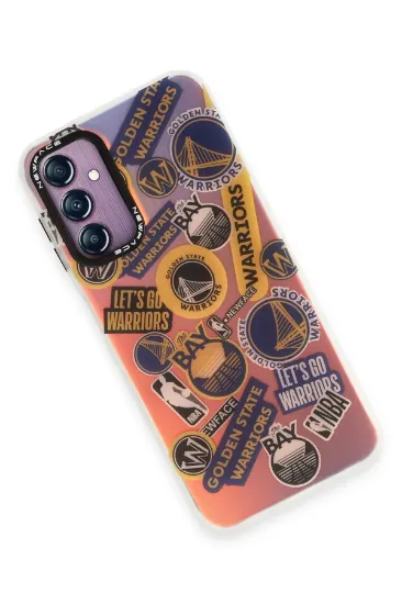 Newface Samsung Galaxy A14 4G Kılıf Estoril Desenli Kapak - Estoril - 13 resmi