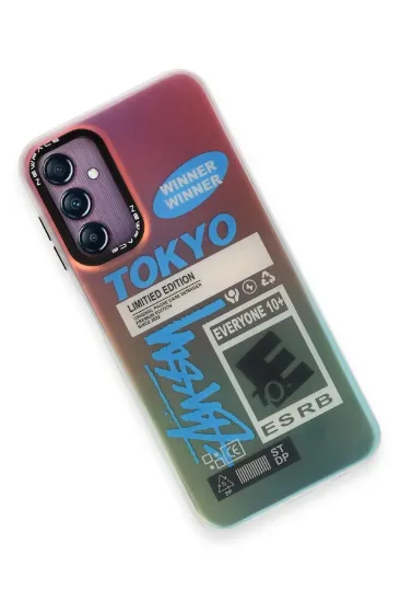 Newface Samsung Galaxy A24 4G Kılıf Estoril Desenli Kapak - Estoril - 1 resmi