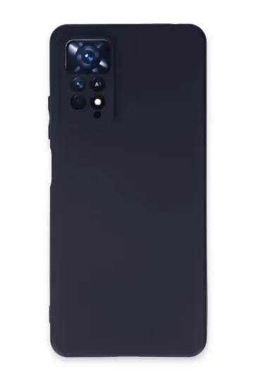 Newface Xiaomi Redmi Note 11 Pro Kılıf First Silikon - Lacivert resmi