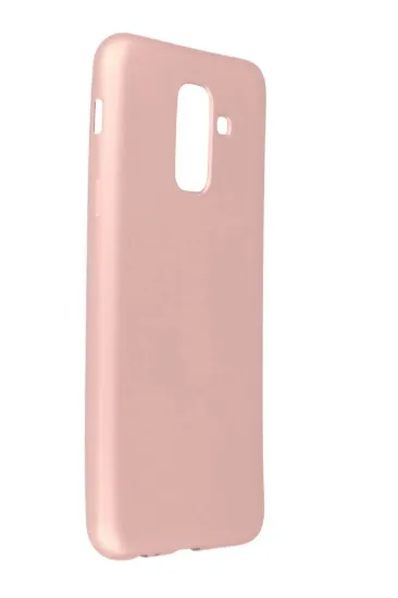 Newface Samsung Galaxy A6 Plus 2018 Kılıf First Silikon - Rose Gold resmi