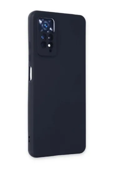 Newface Xiaomi Redmi Note 11 Pro Kılıf First Silikon - Lacivert resmi