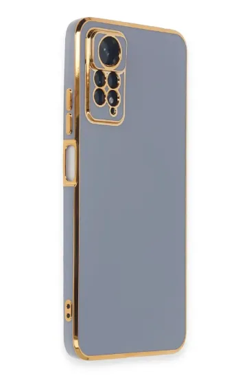 Newface Xiaomi Redmi Note 12 Pro 4G Kılıf Volet Silikon - Mavi resmi