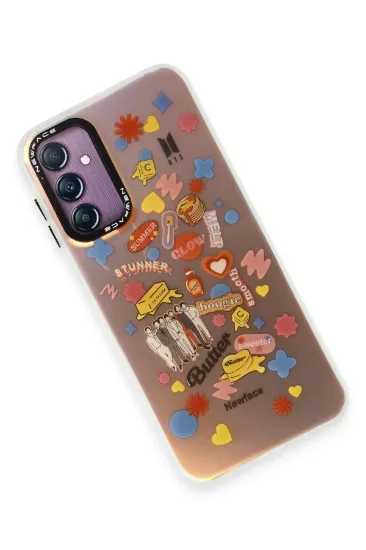 Newface Samsung Galaxy A24 4G Kılıf Estoril Desenli Kapak - Estoril - 16 resmi