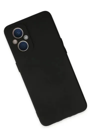 Newface Oppo Reno 7 Lite Kılıf First Silikon - Siyah resmi
