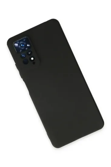 Newface Xiaomi Redmi Note 11 Kılıf First Silikon - Siyah resmi