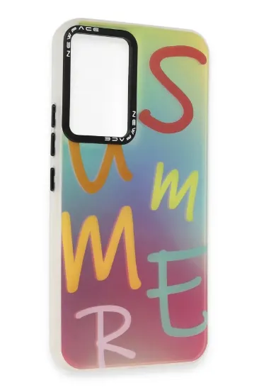 Newface Samsung Galaxy A54 5G Kılıf Estoril Desenli Kapak - Estoril - 3 resmi