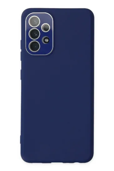 Newface Samsung Galaxy A33 5G Kılıf Lansman Glass Kapak - Sky Blue resmi