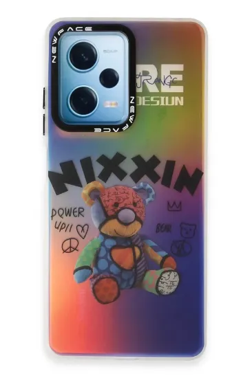 Newface Xiaomi Poco X5 5G Kılıf Estoril Desenli Kapak - Estoril - 11 resmi