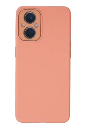Newface Oppo Reno 7 Lİte Kılıf Lansman Glass Kapak - Pembe resmi
