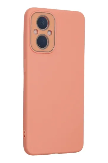 Newface Oppo Reno 7 Lİte Kılıf Lansman Glass Kapak - Pembe resmi