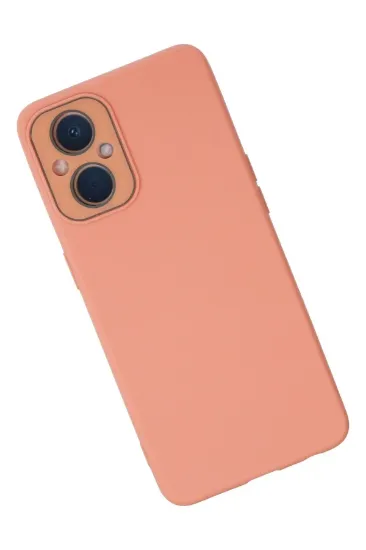 Newface Oppo Reno 7 Lİte Kılıf Lansman Glass Kapak - Pembe resmi