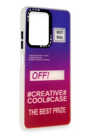 Newface Xiaomi Redmi Note 12 4G Kılıf Estoril Desenli Kapak - Estoril - 9 resmi