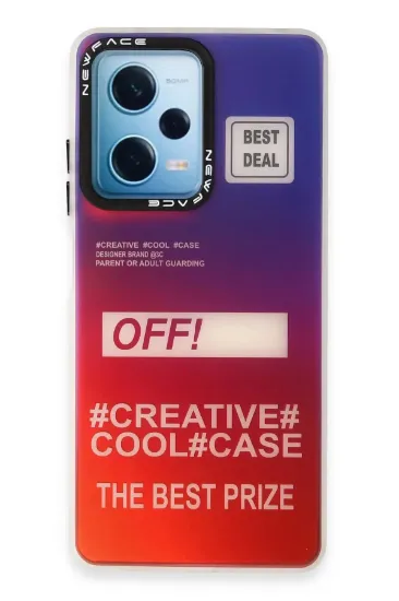 Newface Xiaomi Redmi Note 12 4G Kılıf Estoril Desenli Kapak - Estoril - 9 resmi