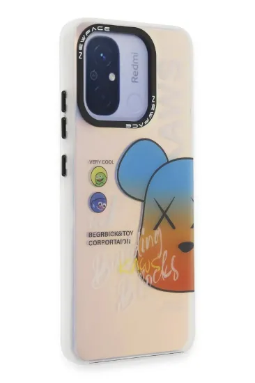 Newface Xiaomi Redmi 12C Kılıf Estoril Desenli Kapak - Estoril - 6 resmi