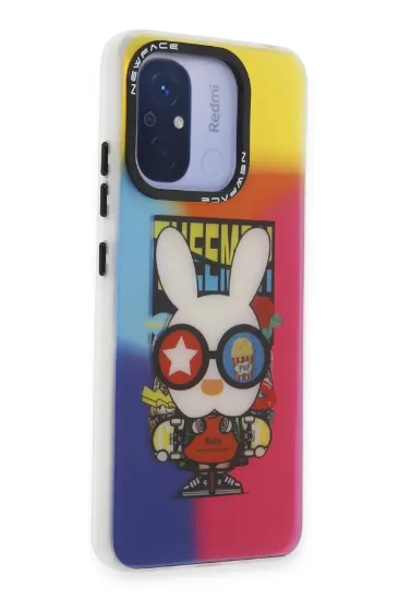 Newface Xiaomi Redmi 12C Kılıf Estoril Desenli Kapak - Estoril - 10 resmi