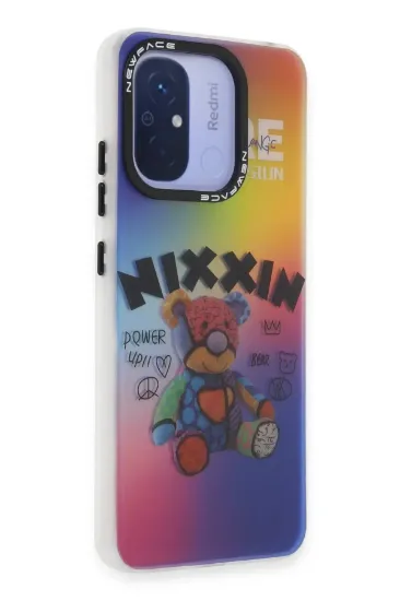 Newface Xiaomi Redmi 12C Kılıf Estoril Desenli Kapak - Estoril - 11 resmi