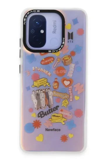 Newface Xiaomi Redmi 12C Kılıf Estoril Desenli Kapak - Estoril - 16 resmi