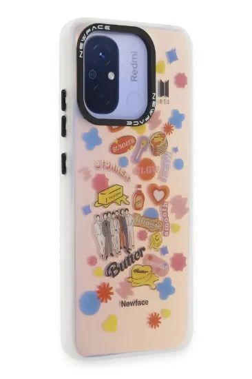 Newface Xiaomi Redmi 12C Kılıf Estoril Desenli Kapak - Estoril - 16 resmi