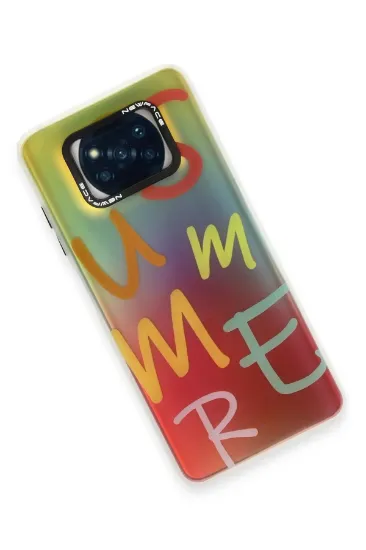 Newface Xiaomi Pocophone X3 Kılıf Estoril Desenli Kapak - Estoril - 3 resmi