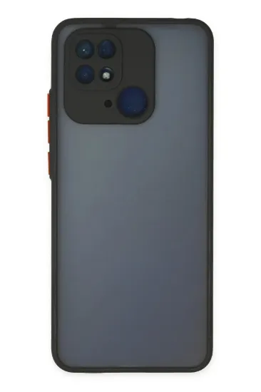 Newface Xiaomi Redmi 10C Kılıf Montreal Silikon Kapak - Siyah resmi