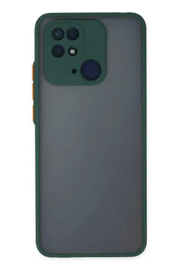 Newface Xiaomi Redmi 10C Kılıf Montreal Silikon Kapak - Yeşil resmi