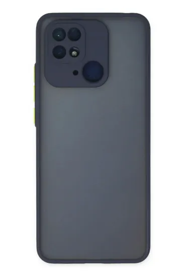 Newface Xiaomi Redmi 10C Kılıf Montreal Silikon Kapak - Lacivert resmi
