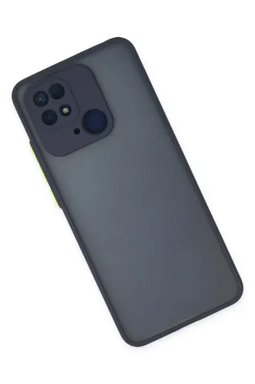 Newface Xiaomi Redmi 10C Kılıf Montreal Silikon Kapak - Lacivert resmi