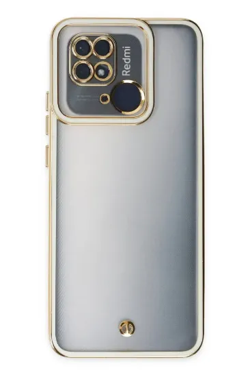 Newface Xiaomi Redmi 10C Kılıf Liva Lens Silikon - Beyaz resmi