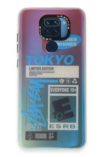 Newface Xiaomi Redmi Note 9 Kılıf Estoril Desenli Kapak - Estoril - 1 resmi