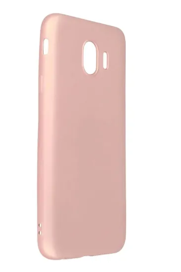 Newface Samsung Galaxy J4 Kılıf First Silikon - Rose Gold resmi