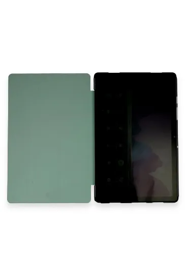 Newface Samsung Galaxy X200 Tab A8 10.5 Kılıf Tablet Smart Kılıf - Koyu Yeşil resmi