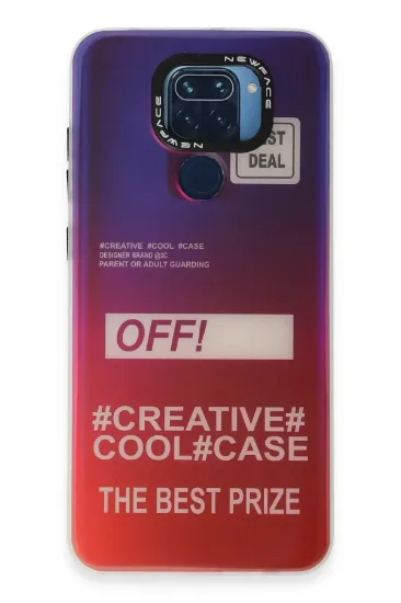Newface Xiaomi Redmi Note 9 Kılıf Estoril Desenli Kapak - Estoril - 9 resmi