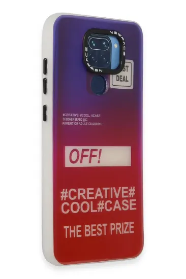 Newface Xiaomi Redmi Note 9 Kılıf Estoril Desenli Kapak - Estoril - 9 resmi
