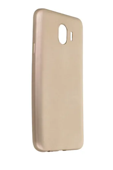 Newface Samsung Galaxy J4 Kılıf First Silikon - Gold resmi